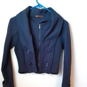 Kanvas Crop Jacket Navy blue Medium